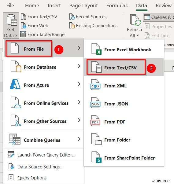 Cách mở tệp CSV trong Excel bằng cột tự động (3 phương pháp)