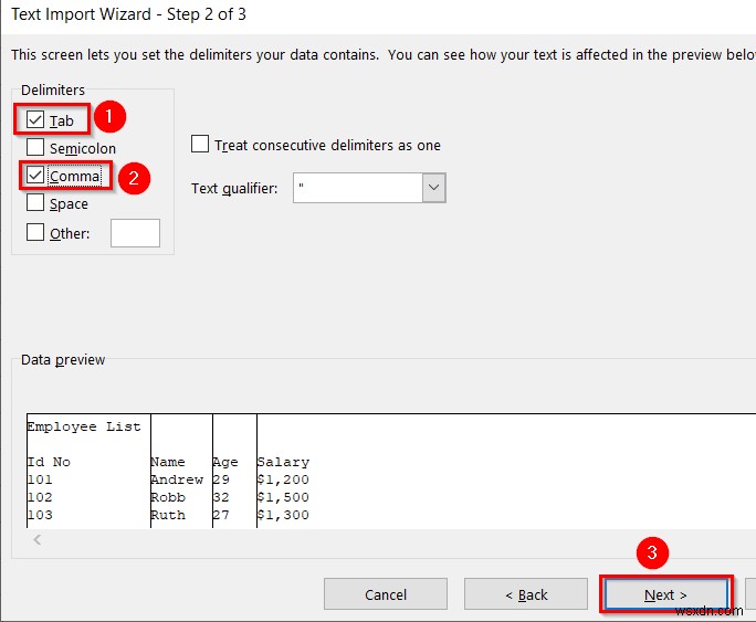 Cách mở tệp CSV trong Excel bằng cột tự động (3 phương pháp)