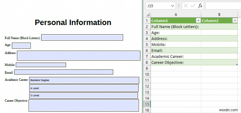 Cách xuất dữ liệu từ PDF có thể điền sang Excel (với các bước nhanh)