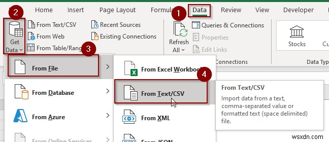 Cách nhập tệp văn bản với nhiều dấu phân cách vào Excel (3 phương pháp)