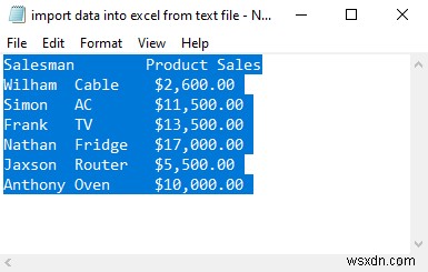 Cách nhập dữ liệu từ tệp văn bản vào Excel (3 phương pháp)