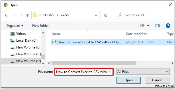 Cách chuyển đổi Excel sang CSV mà không cần mở (4 phương pháp dễ dàng)