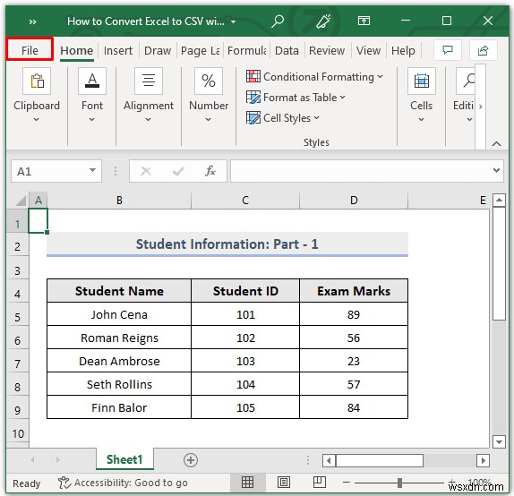 Cách chuyển đổi Excel sang CSV mà không cần mở (4 phương pháp dễ dàng)