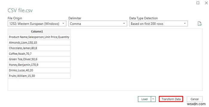 Cách mở tệp CSV có cột trong Excel (3 cách dễ dàng)