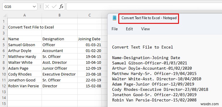 Cách tự động chuyển đổi tệp văn bản sang Excel (3 cách phù hợp)