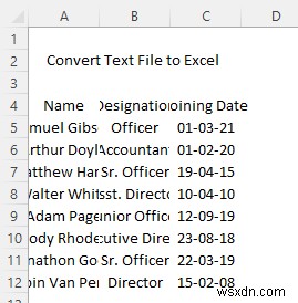 Cách tự động chuyển đổi tệp văn bản sang Excel (3 cách phù hợp)