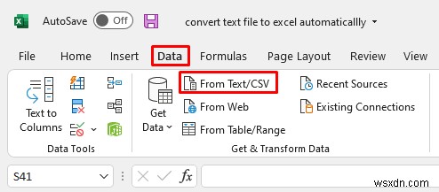 Cách tự động chuyển đổi tệp văn bản sang Excel (3 cách phù hợp)