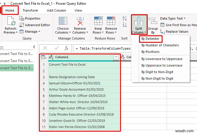 Cách tự động chuyển đổi tệp văn bản sang Excel (3 cách phù hợp)