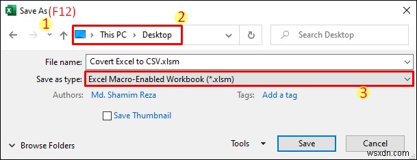 Chuyển Excel thành tệp CSV được phân tách bằng dấu phẩy (2 cách dễ dàng)