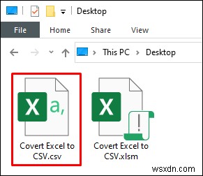 Chuyển Excel thành tệp CSV được phân tách bằng dấu phẩy (2 cách dễ dàng)