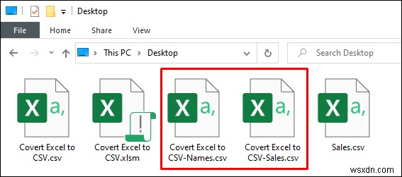 Chuyển Excel thành tệp CSV được phân tách bằng dấu phẩy (2 cách dễ dàng)