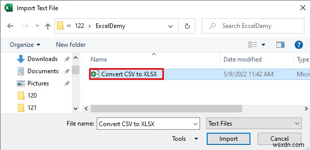 Cách chuyển đổi CSV sang XLSX (4 phương pháp nhanh)