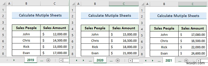 Tham chiếu 3D trong Excel là gì (Với 2 mục đích sử dụng phù hợp)