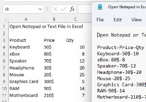 Cách mở Notepad hoặc tệp văn bản trong Excel bằng cột (3 phương pháp dễ dàng)