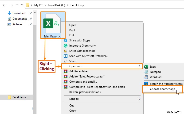 Cách đọc tệp CSV trong Excel (4 cách nhanh nhất)