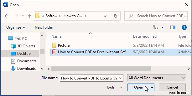 Cách chuyển đổi PDF sang Excel mà không cần phần mềm (3 Phương pháp dễ dàng)
