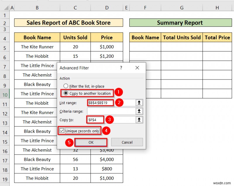 Cách tạo báo cáo tóm tắt trong Excel (2 phương pháp dễ dàng)