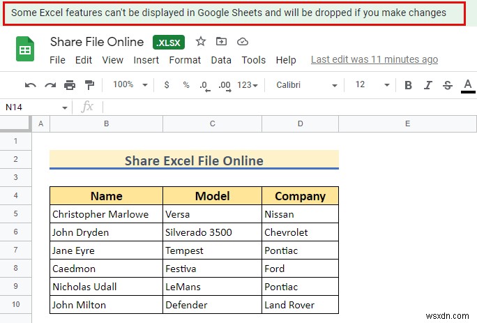 Cách chia sẻ tệp Excel trực tuyến (2 phương pháp dễ dàng)