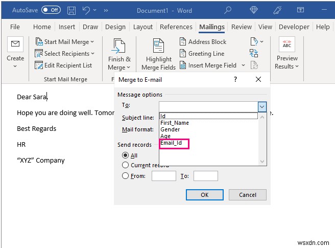 Cách gửi email hàng loạt từ Outlook bằng Excel (3 cách)