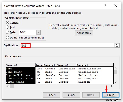 Cách chuyển đổi CSV sang Excel bằng cột (5 phương pháp)