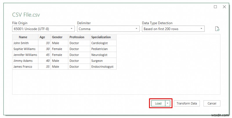 Cách chuyển đổi CSV sang Excel bằng cột (5 phương pháp)