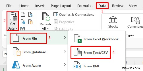 Cách chuyển đổi CSV sang Excel bằng cột (5 phương pháp)