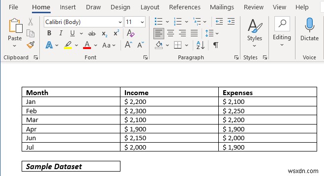 Sao chép bảng từ PDF sang Excel với định dạng (2 cách hiệu quả)