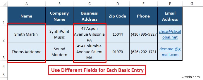 Cách duy trì Cơ sở dữ liệu khách hàng trong Excel