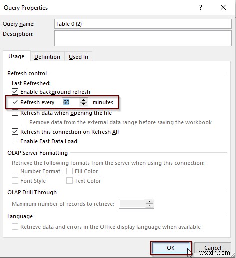 Cách tạo cơ sở dữ liệu cập nhật tự động trong Excel