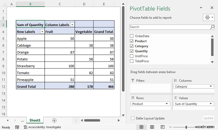 Cách tạo cơ sở dữ liệu cập nhật tự động trong Excel