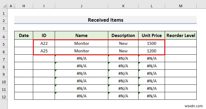 Cách tạo cơ sở dữ liệu khoảng không quảng cáo trong Excel (3 phương pháp dễ dàng)