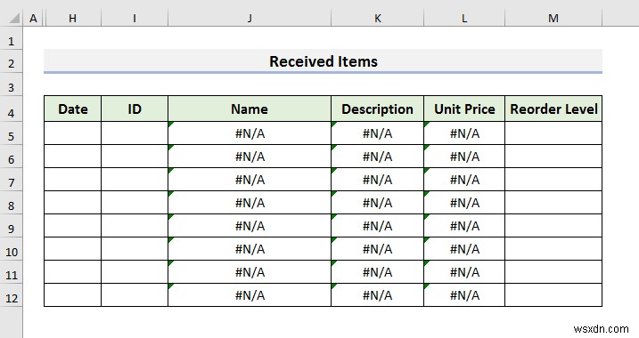 Cách tạo cơ sở dữ liệu khoảng không quảng cáo trong Excel (3 phương pháp dễ dàng)