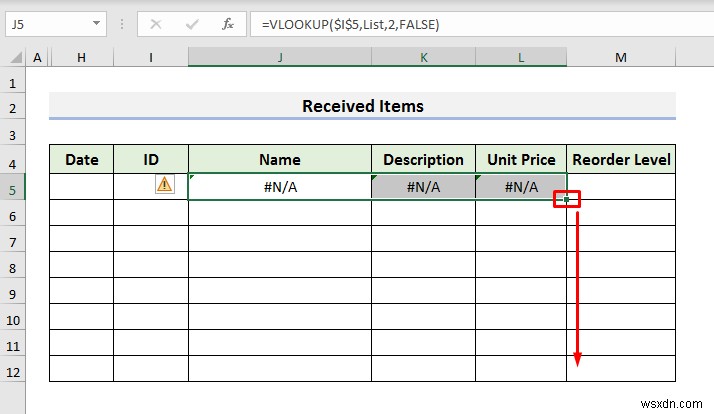 Cách tạo cơ sở dữ liệu khoảng không quảng cáo trong Excel (3 phương pháp dễ dàng)