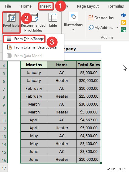 Cách tạo báo cáo PDF từ dữ liệu Excel (4 phương pháp dễ dàng)