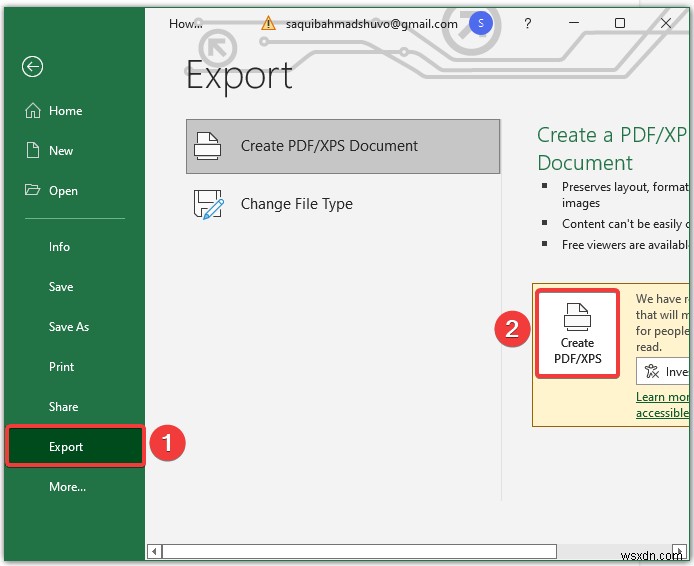 Cách tạo báo cáo PDF từ dữ liệu Excel (4 phương pháp dễ dàng)