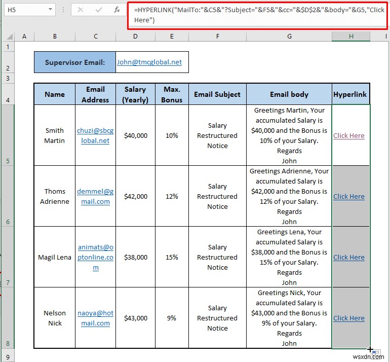 Cách gửi email tự động từ Excel sang Outlook (4 phương pháp)