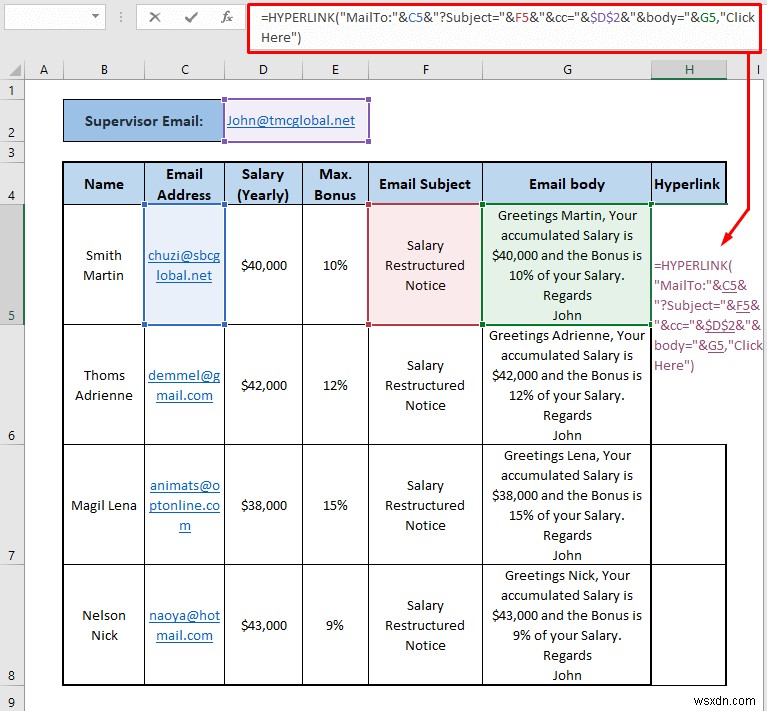 Cách gửi email tự động từ Excel sang Outlook (4 phương pháp)