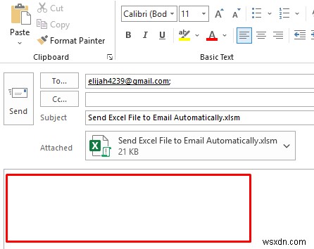 Cách tự động gửi tệp Excel tới email (3 phương pháp phù hợp)