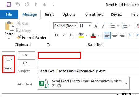 Cách tự động gửi tệp Excel tới email (3 phương pháp phù hợp)