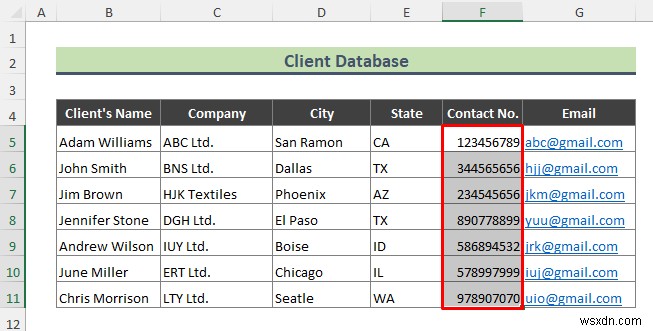 Cách tạo cơ sở dữ liệu máy khách trong Excel (Với các bước đơn giản)