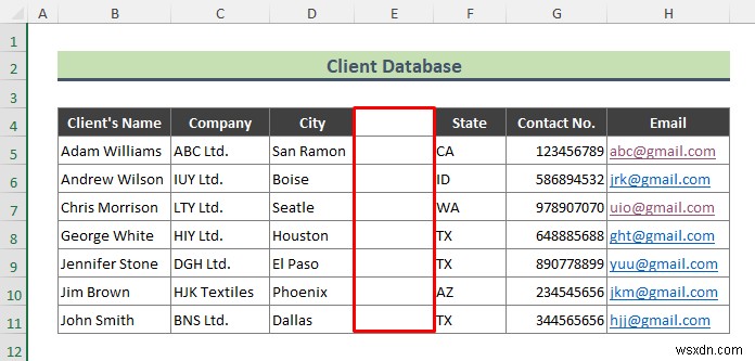 Cách tạo cơ sở dữ liệu máy khách trong Excel (Với các bước đơn giản)