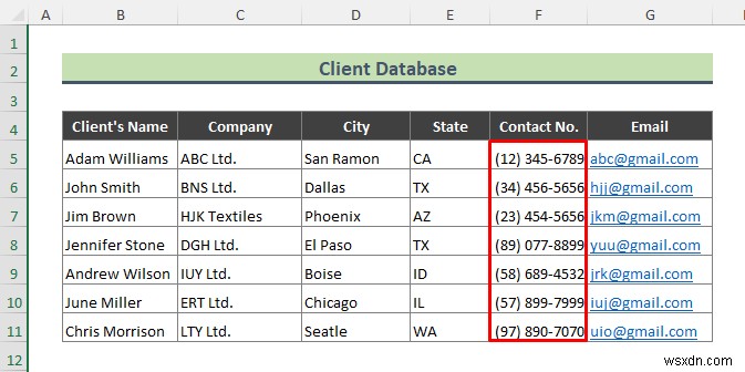 Cách tạo cơ sở dữ liệu máy khách trong Excel (Với các bước đơn giản)