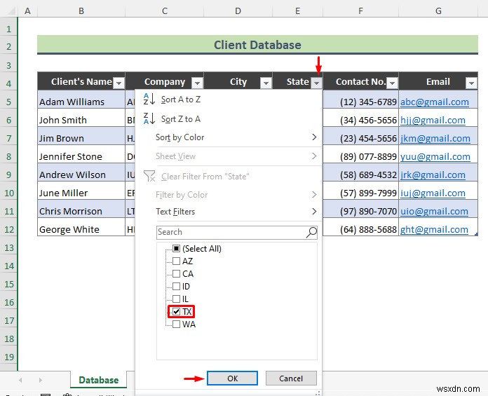 Cách tạo cơ sở dữ liệu máy khách trong Excel (Với các bước đơn giản)