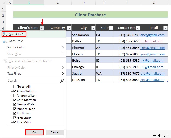 Cách tạo cơ sở dữ liệu máy khách trong Excel (Với các bước đơn giản)