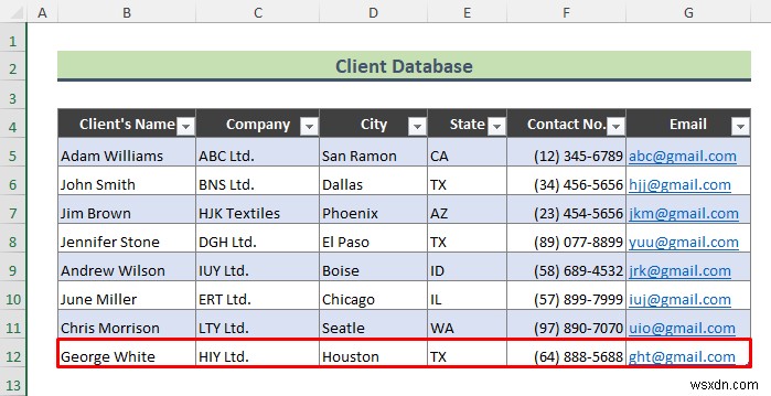 Cách tạo cơ sở dữ liệu máy khách trong Excel (Với các bước đơn giản)