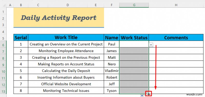 Cách tạo báo cáo hoạt động hàng ngày trong Excel (5 ví dụ dễ hiểu)