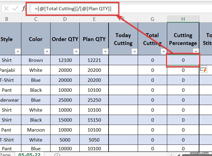 Cách lập báo cáo sản xuất hàng ngày trong Excel (Tải xuống mẫu miễn phí)