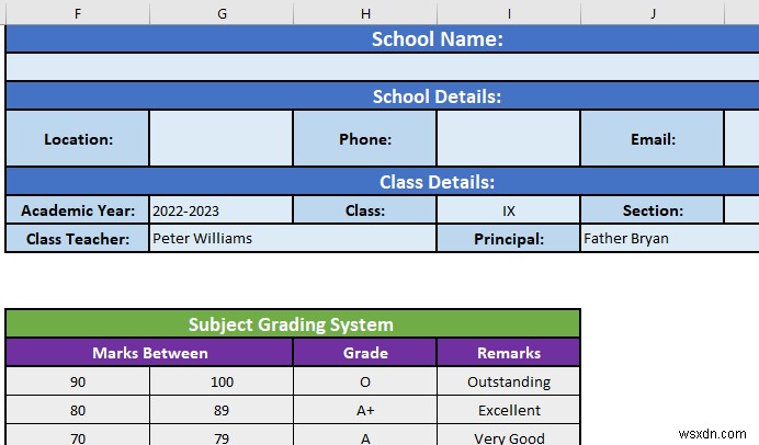 Cách tạo thẻ báo cáo trong Excel (Tải xuống mẫu miễn phí)