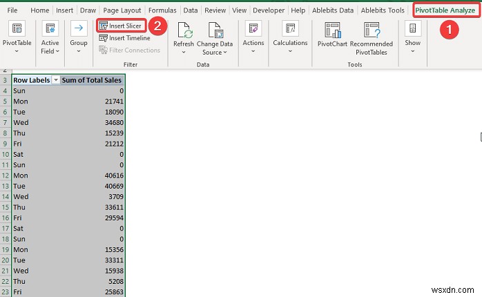 Cách tạo báo cáo bán hàng hàng ngày trong Excel (với các bước nhanh)