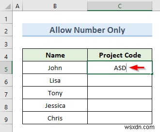 Cách hạn chế nhập dữ liệu trong ô Excel (2 phương pháp đơn giản)
